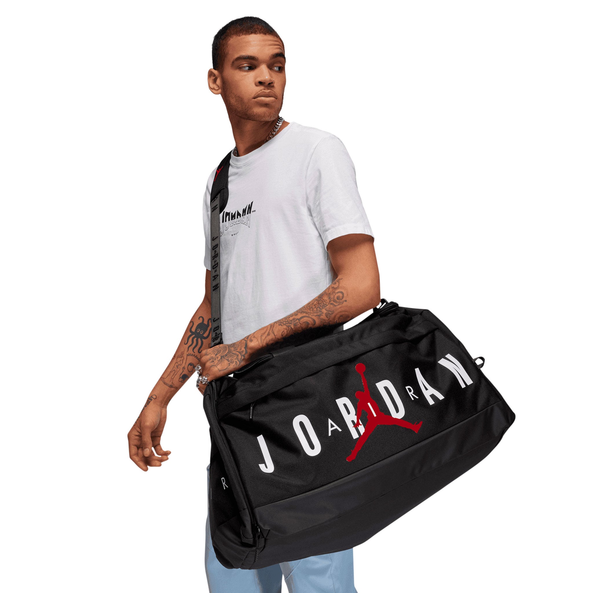 Black Jordan Sports Bag – CLÉMENT
