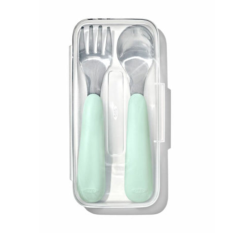 Ensemble Fourchette et Cuillère avec Étui Opale-Oxo Tot-KAO-61162300T-CLÉMENT