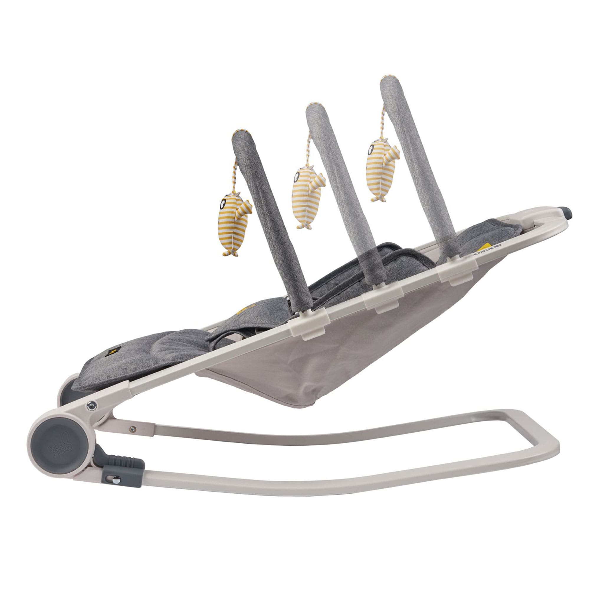 ★ROCK ME BABY★ RockOut Baby Rocker - Monster Grey Melange – CLÉMENT