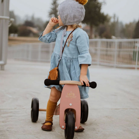 Vélo d'Équilibre 2 en 1 Tiny Tot - Mocha-Kinderfeets-KDF-K52201-CLÉMENT