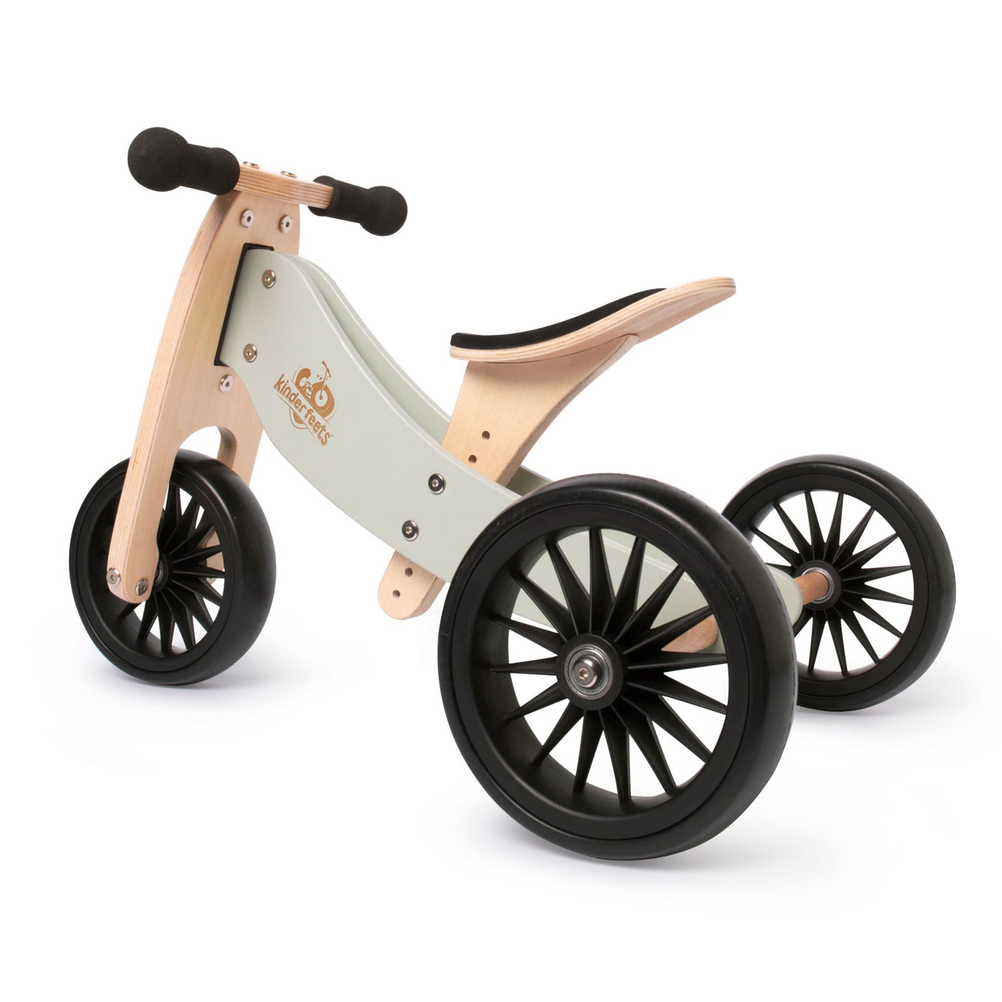 Vélo Tiny Tot Plus 2 en 1 - Argent Sauge - Kinderfeets – CLÉMENT