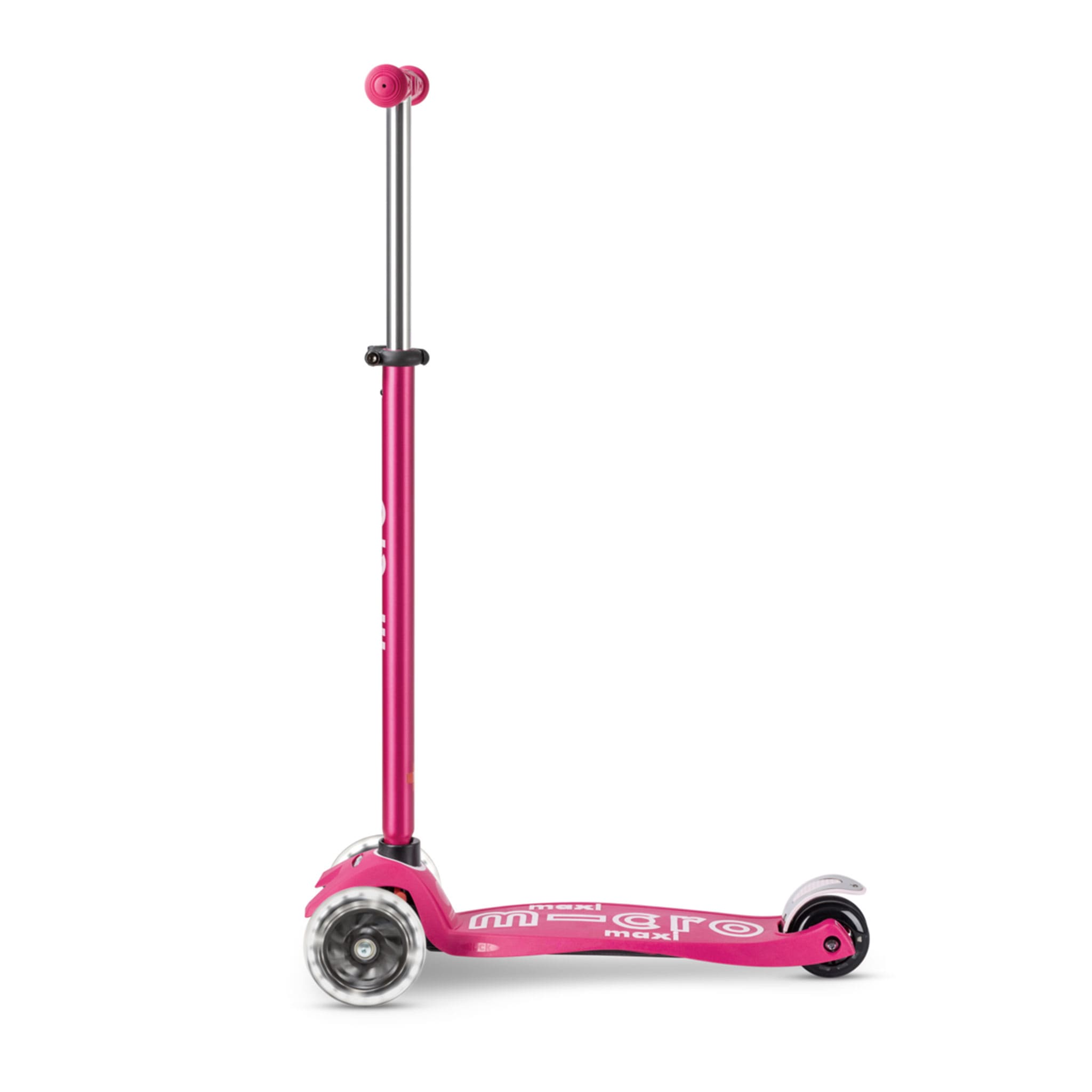 Trottinette LED Maxi MICRO Deluxe - Rose - Micro – CLÉMENT