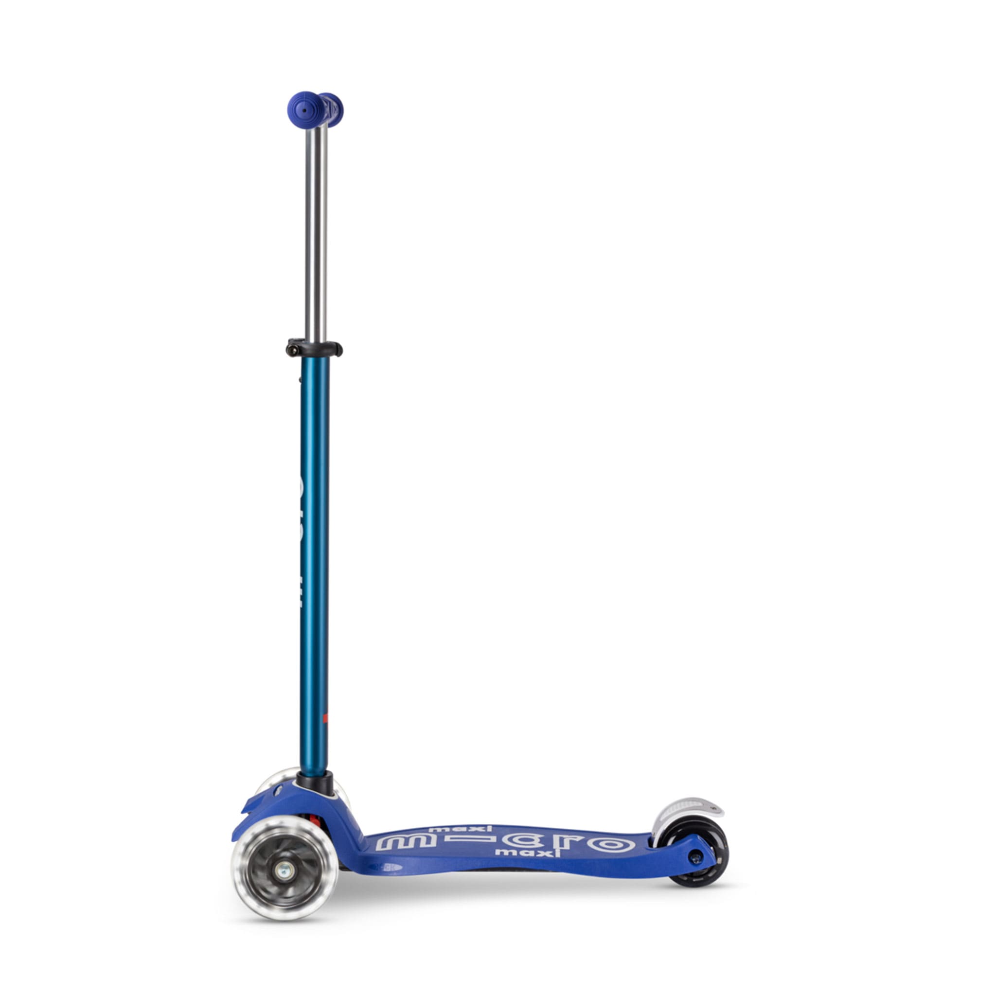 Trottinette LED Maxi MICRO Deluxe - Bleu / Blanc - Micro – CLÉMENT