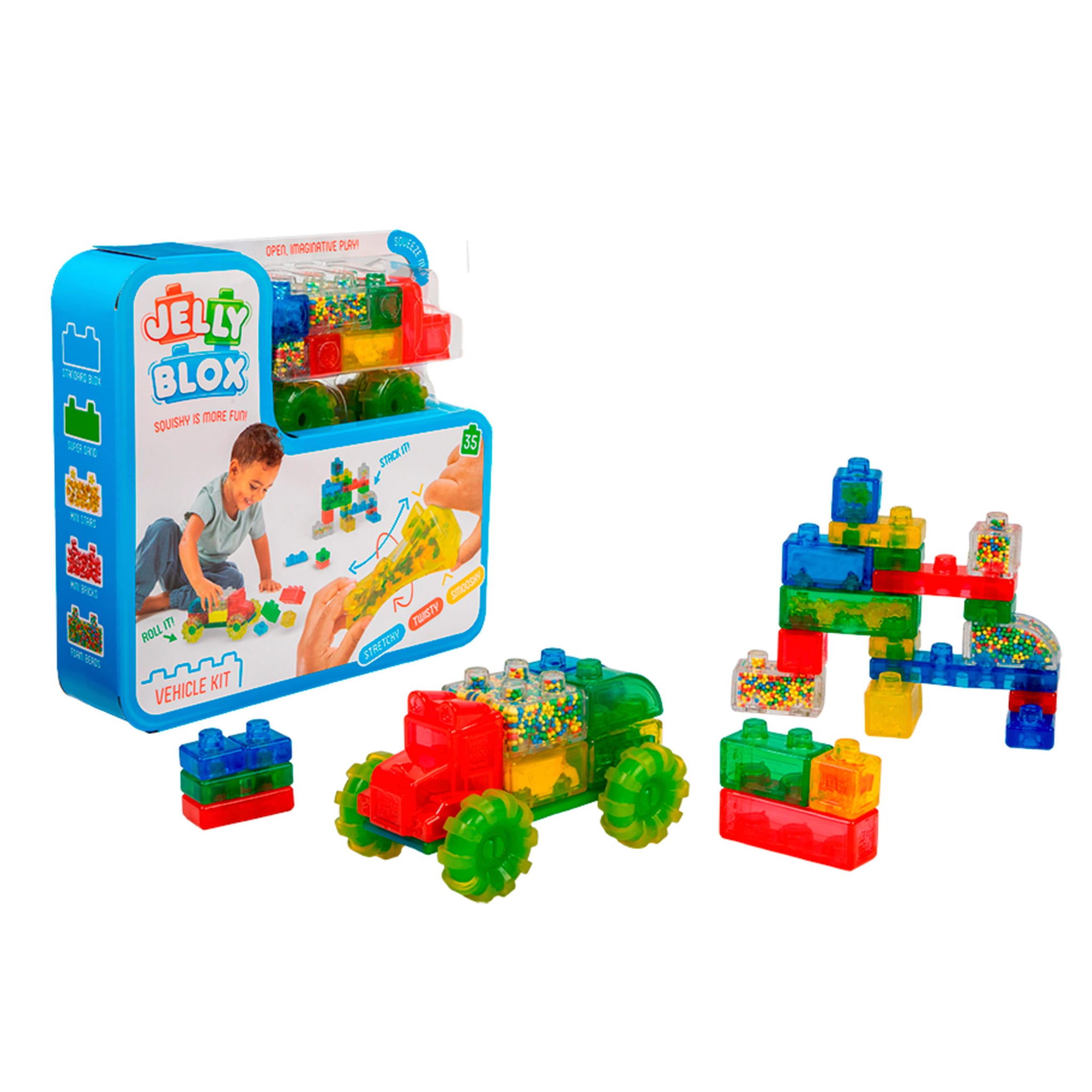 Ensemble Vrrrooom Camion Jelly Blox - Kid Jouets – CLÉMENT
