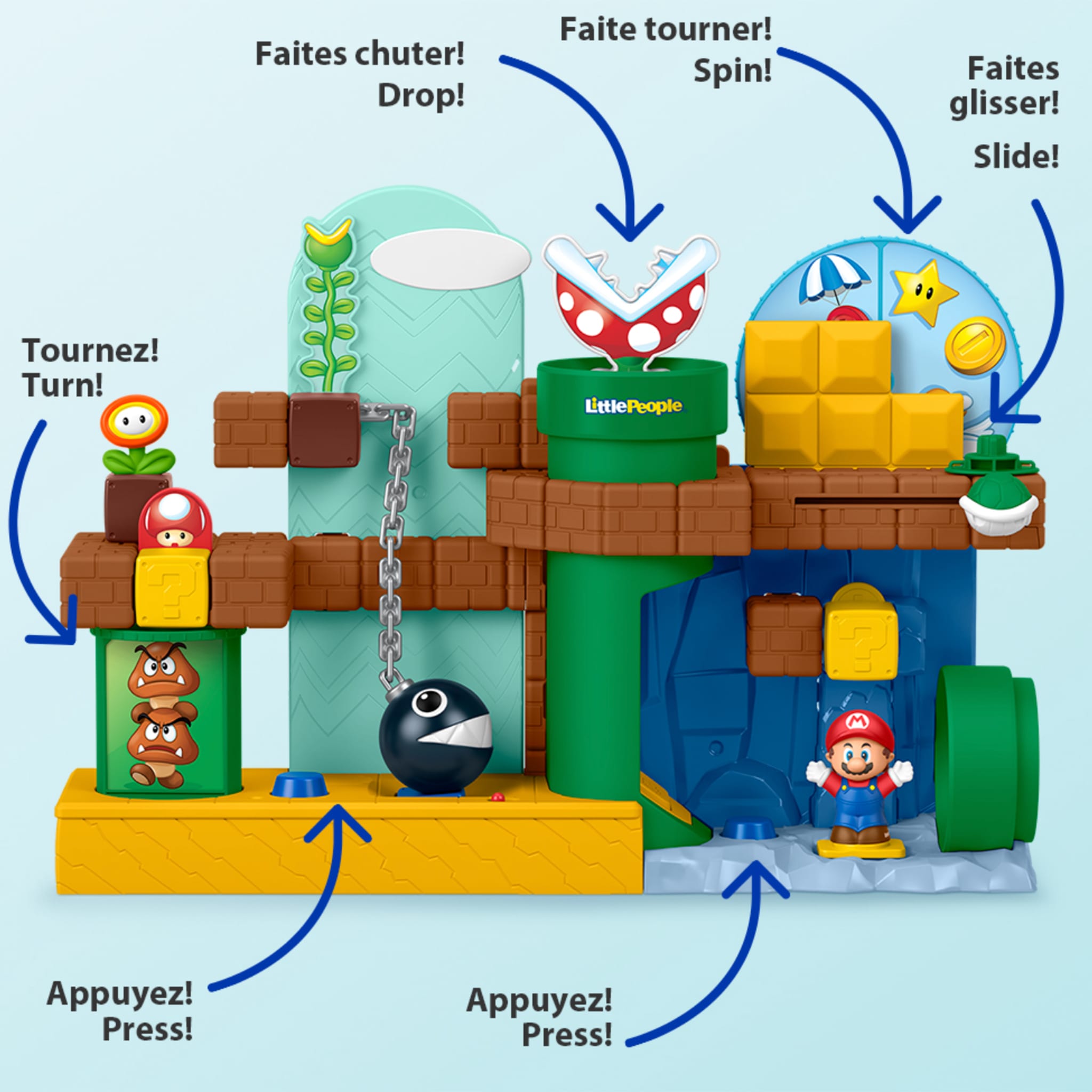 Coffret Jeu Aventures Super Mario Bros – CLÉMENT