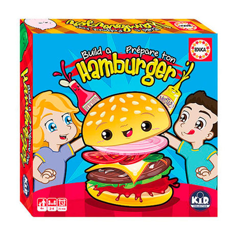 Jeu Prépare Ton Hamburger-Kid Jouets-KIJ-63471002-CLÉMENT