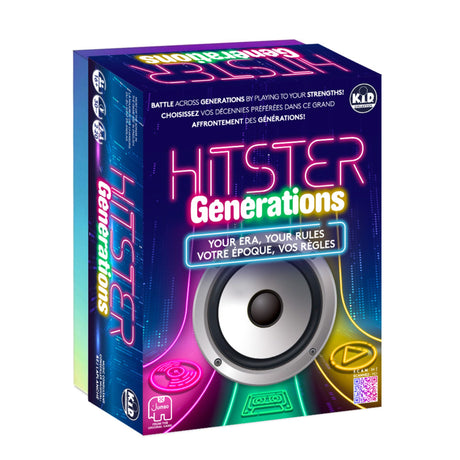 Hitster Générations – Jeu musical multilingue-Kid Jouets-KIJ-63481056-CLÉMENT