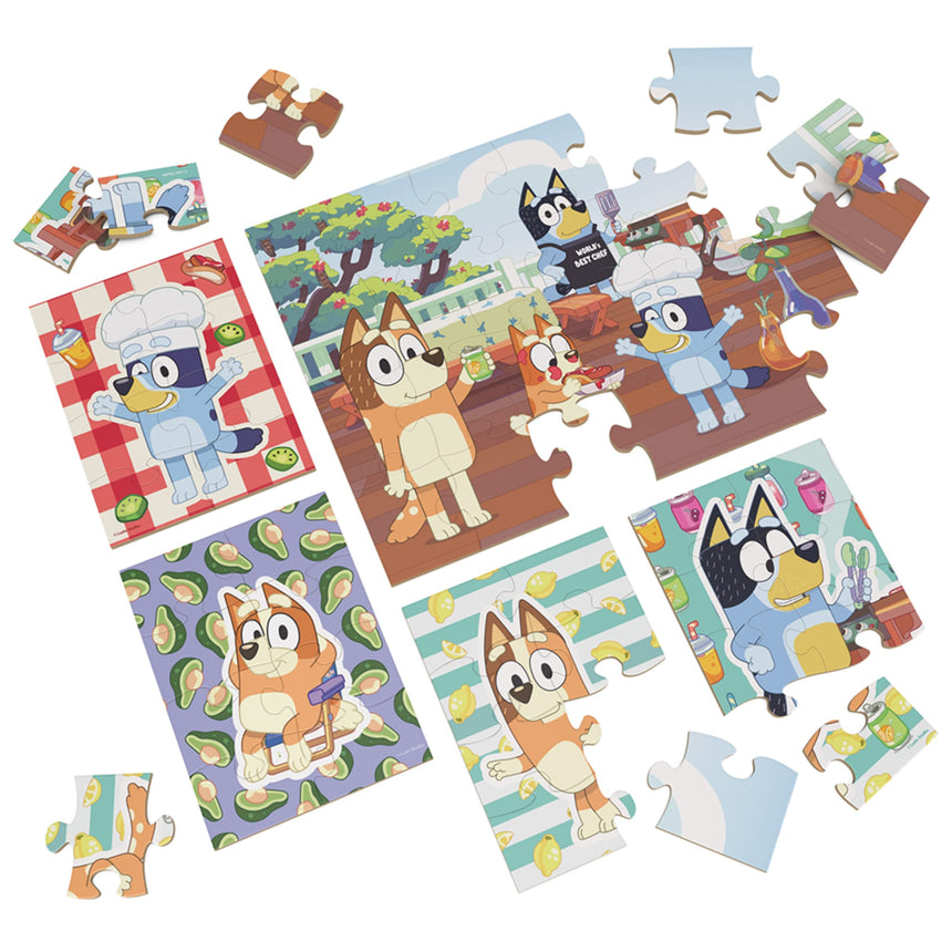 Casse-tête 5-en-1 Bluey-Kid Jouets-KIJ-7676070457-CLÉMENT