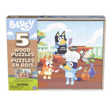 Casse-tête 5-en-1 Bluey-Kid Jouets-KIJ-7676070457-CLÉMENT