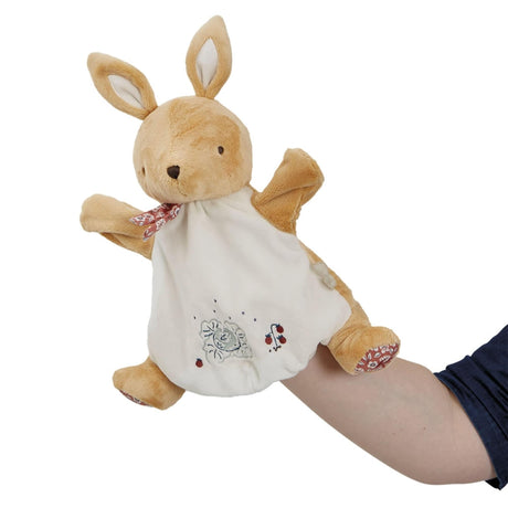 Doudou Marionnette Lapin-Kaloo-KLO-K210005-CLÉMENT
