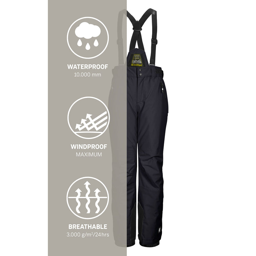 Pantalon Ksw 214 Marine 10-16ans-Killtec-KTC-43651-00269-CLÉMENT