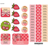 Essential Name Labels - Bows