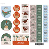 Essential Name Labels - Dinos