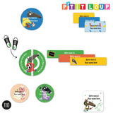 Daycare Name Labels - Little Wolf