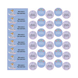 School Name Labels - Skate