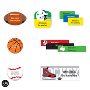Étiquettes Scolaire - Sports-Clement - Impressions-LAB-ECNOM-S-SPOR-CLÉMENT