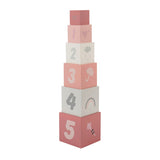 Blocs À Empiler Numéros - Rose-Label Label-LAE-533LLWT-2530-CLÉMENT