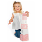 Blocs À Empiler Numéros - Rose-Label Label-LAE-533LLWT-2530-CLÉMENT