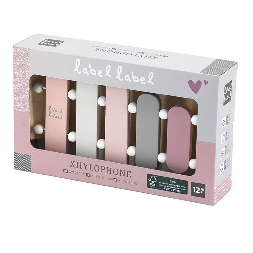 Xylophone - Rose-Label Label-LAE-533LLWT-2546-CLÉMENT