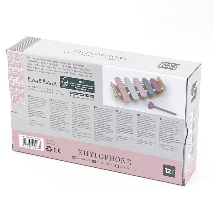 Xylophone - Rose-Label Label-LAE-533LLWT-2546-CLÉMENT