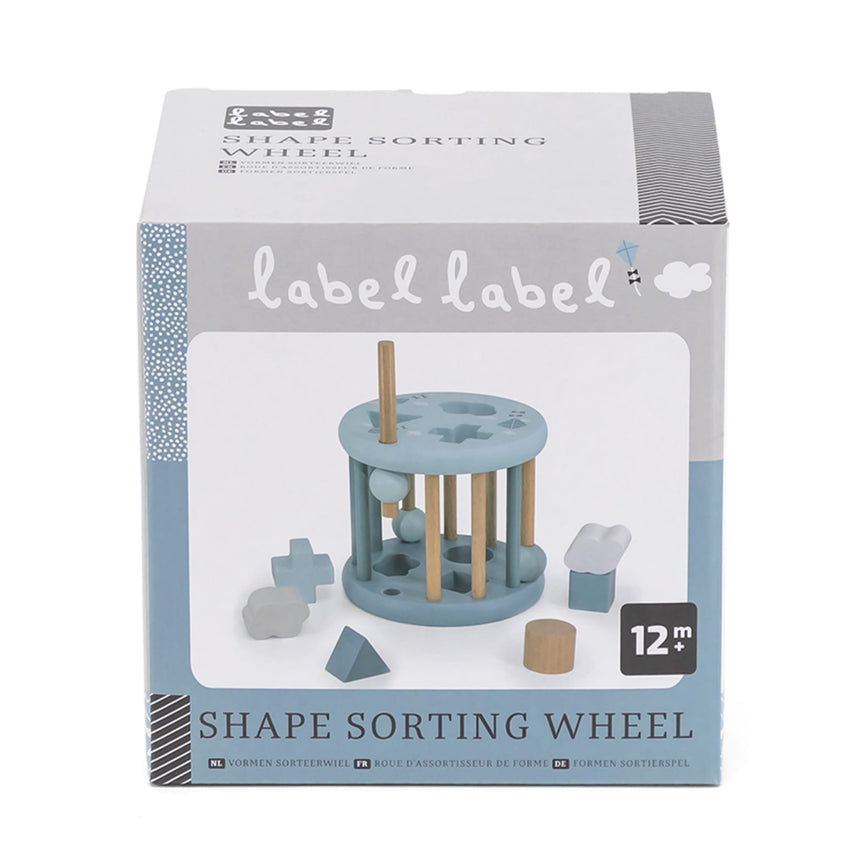 Roue De Triage Forme - Bleu-Label Label-LAE-533LLWT-3433-CLÉMENT
