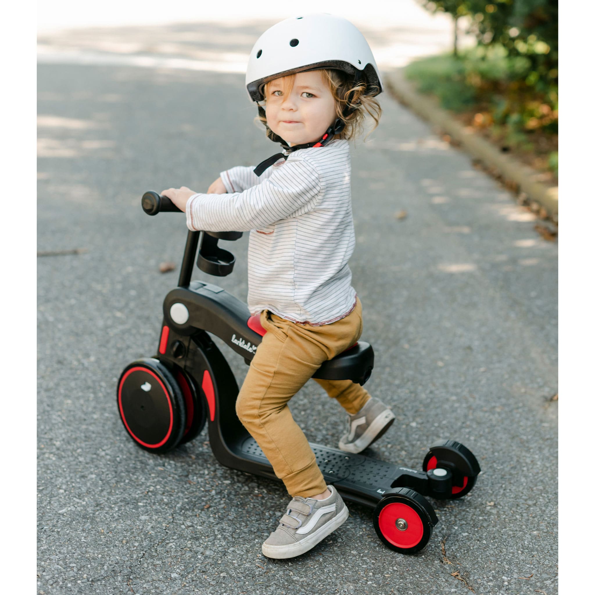 Trottinette 5 en 1 Scoobi™ - Rouge - Larktale – CLÉMENT