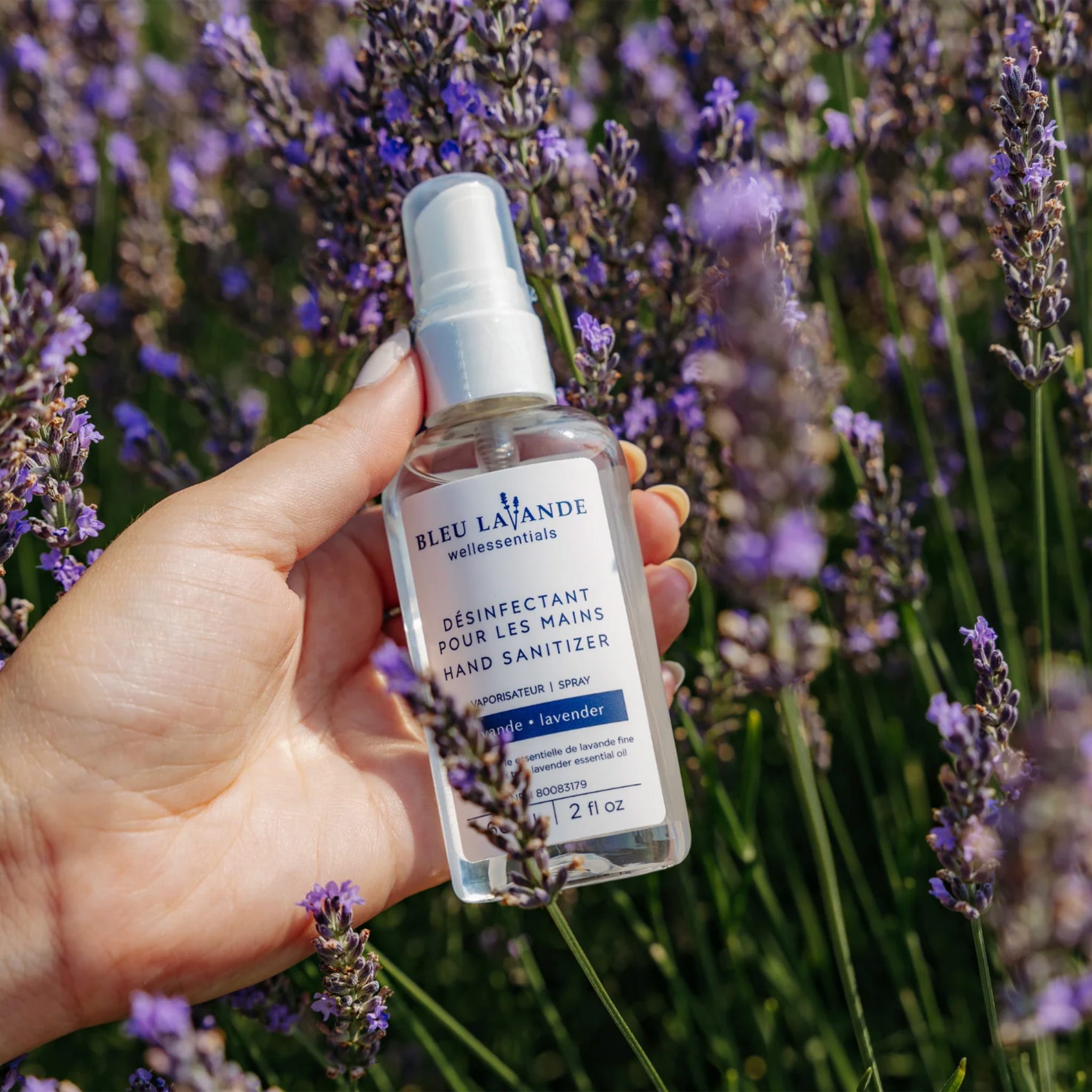 Désinfectant pour les Mains – Lavande - Bleu Lavande – CLÉMENT