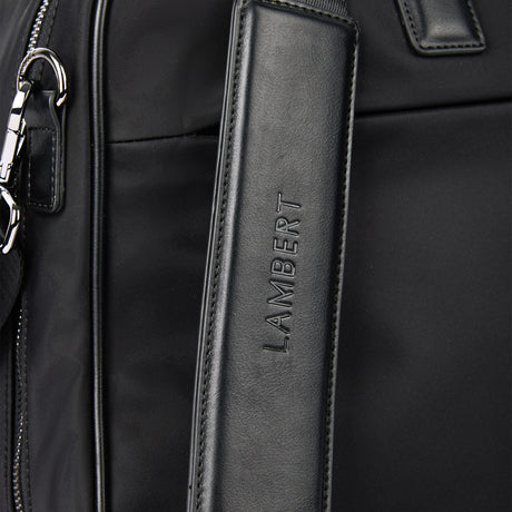 Petit Sac de voyage en nylon Amalfi - Noir-Lambert-LBT-AMALFIBLKNYL-CLÉMENT
