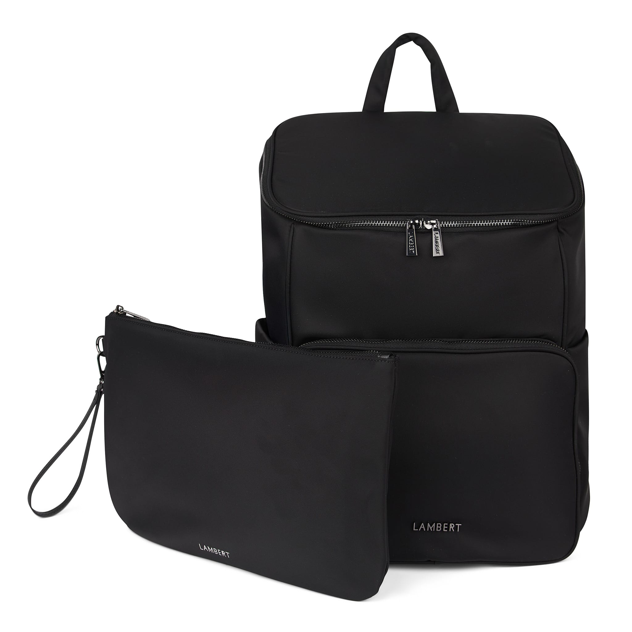 Sac à Couches + Tapis à Langer Anabelle - Noir - Lambert – CLÉMENT