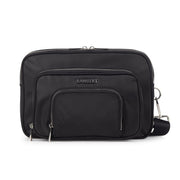 Petit Sac à Couches + Tapis à Langer Annika - Noir-Lambert-LBT-ANNIKABLKNYL-CLÉMENT