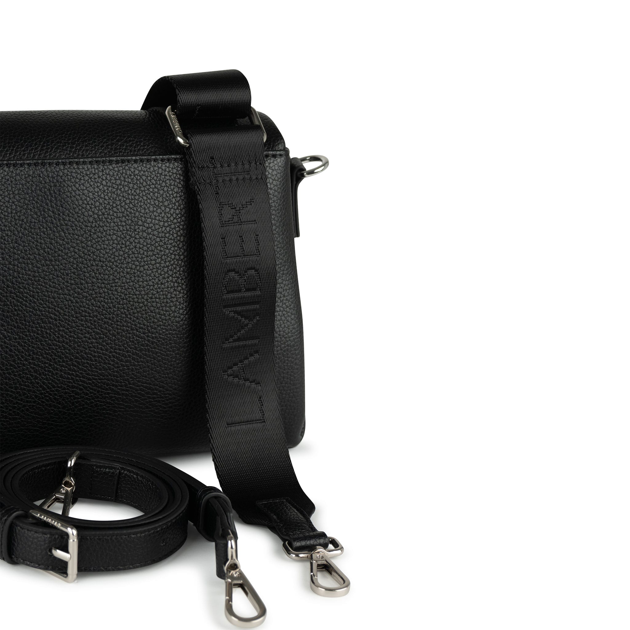 小物 WLT JUDY/CRS BTN BLACK N/S Judy 2in1 Handbag - Noir – CLÉMENT