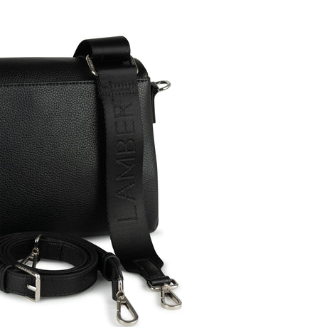 Sac à Main 2-en-1 Judy - Noir-Lambert-LBT-JUDY3BLKPB-CLÉMENT