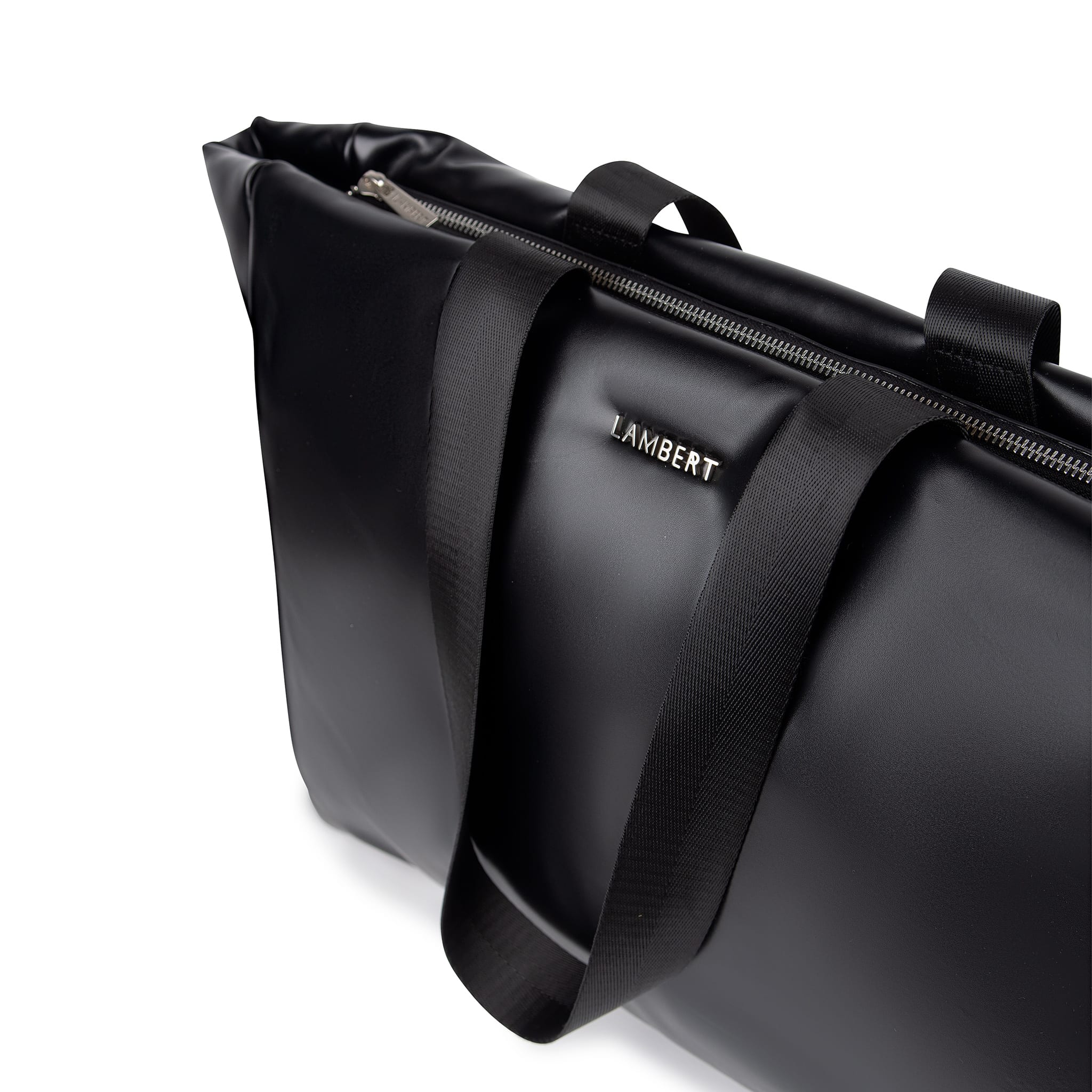 Sac Fourre-Tout Kaia - Noir Smooth - Lambert – CLÉMENT