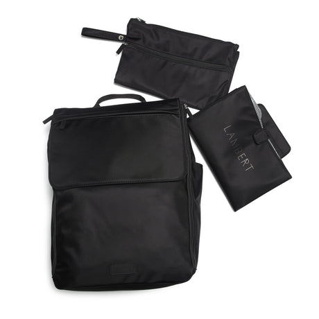 Sac à Couches + Tapis Kendall - Noir-Lambert-LBT-KENDALLBLKNY-CLÉMENT