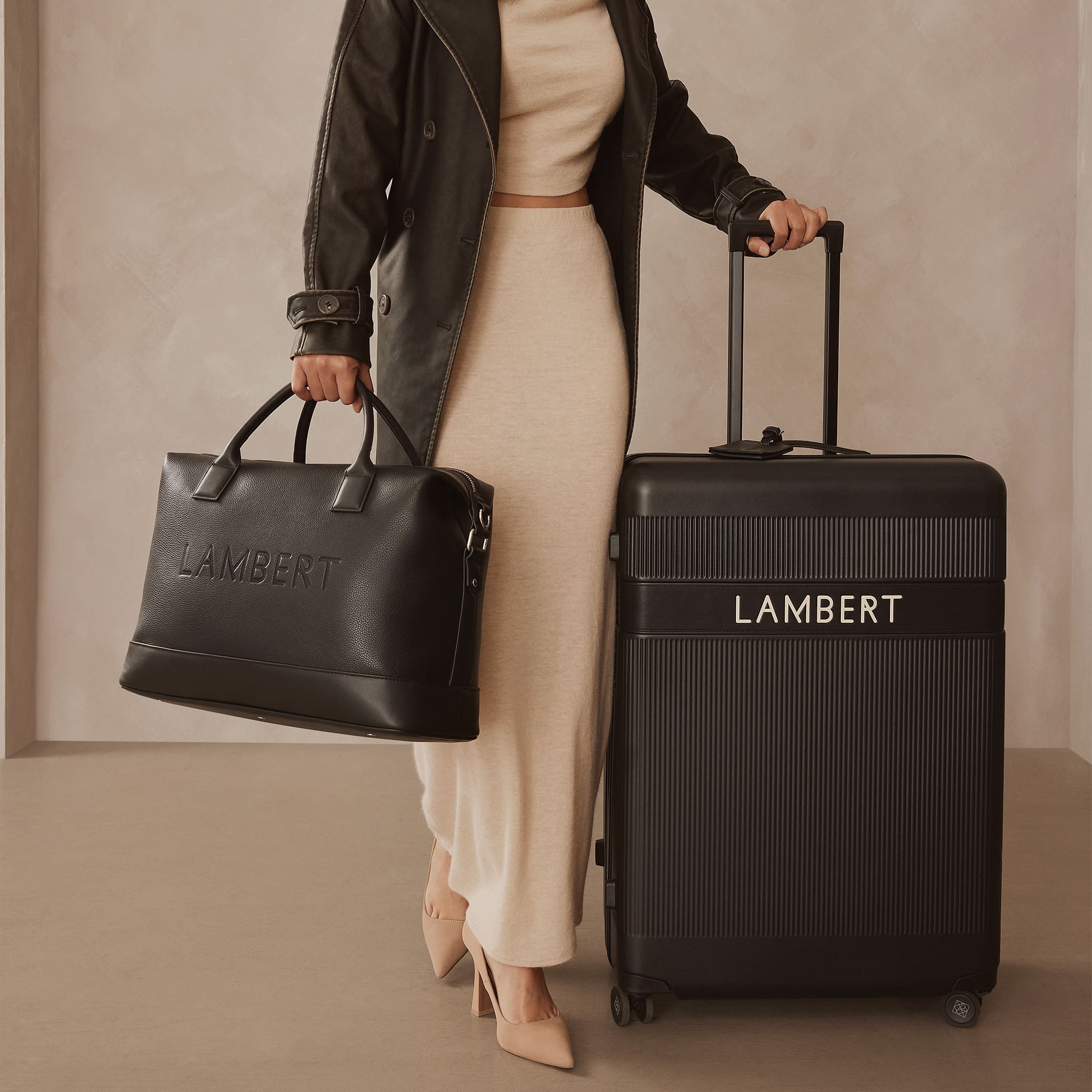 The Mae Travel Tote Bag - Black – CLÉMENT