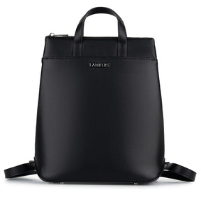 Sac à dos en cuir vegan Millie - Noir-Lambert-LBT-MILLIEBLKSMR-CLÉMENT