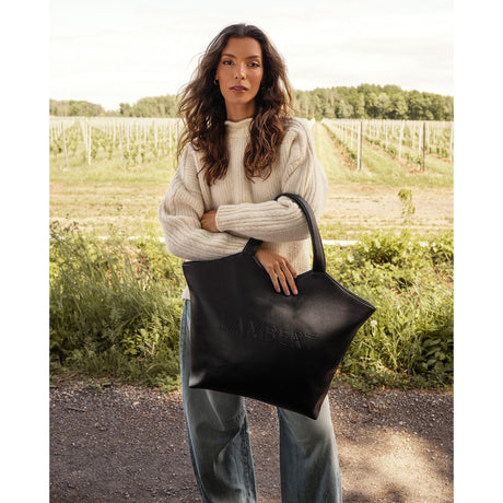 Sac Fourre-Tout Sheila - Noir-Lambert-LBT-SHEILABLKPB-CLÉMENT