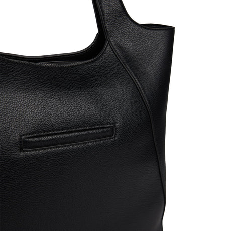 Sac Fourre-Tout Stacey - Noir-Lambert-LBT-STACEYBLKPEB-CLÉMENT