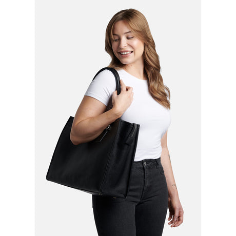 Sac Fourre-Tout 2en1 Valentina - Noir-Lambert-LBT-VALENTINABLK-CLÉMENT