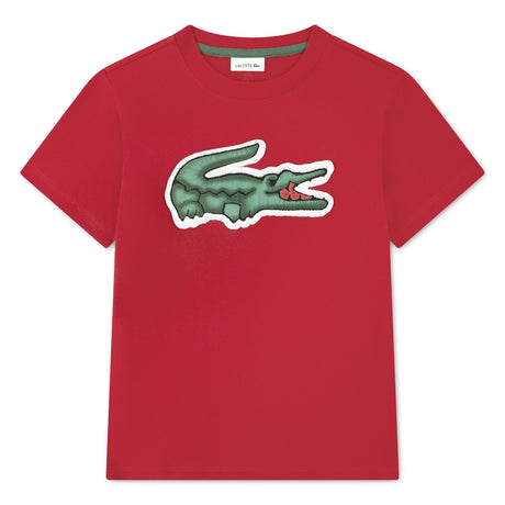 T-shirt Puff Lacoste 8-16ans-Lacoste-Rouge-8-LCT-947869-RCJ-CLÉMENT