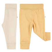 Ensemble de 2 Pantalons Canards 0-12mois-Petit Lem-Jaune-Nouveau-né-LEM-24YRL20B01-CLÉMENT