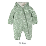 Habit de Neige Fleurs 3-24mois