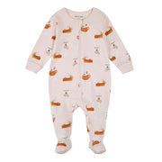 Pyjama Citrouilles 0-24mois-Petit Lem-Rose-0 m-LEM-26FRS12P50B-CLÉMENT