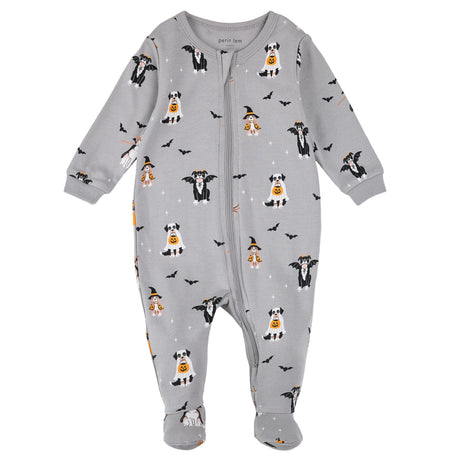 Pyjama Chiens Halloween 0-24mois-Petit Lem-Gris-0 m-LEM-26FRS13P22B-CLÉMENT