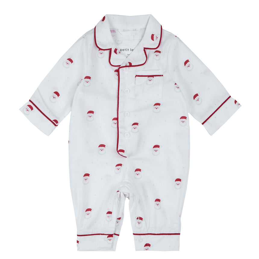 Pyjama Père Noël 3-24mois-Petit Lem-Ivoire-3 m-LEM-26HRS56F02B-CLÉMENT