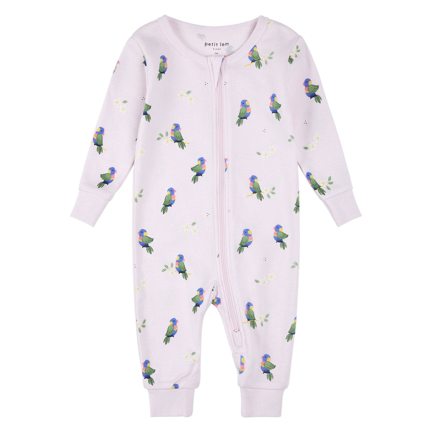Pyjama Loriquet 12-24mois-Petit Lem-Lilas-12 m-LEM-26SRS18P03B-CLÉMENT