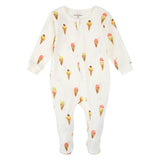 Pyjama Crème Glacée 0-24mois-Petit Lem-Beige-Nouveau-né-LEM-26SRS19P04B-CLÉMENT