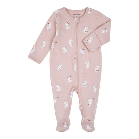 Pyjama Imprimée Lapins 0-12mois-Petit Lem-LEM-26YRL12P03-CLÉMENT