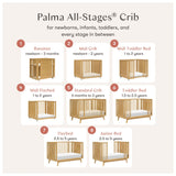 Couchette Convertible Palma 8-en-1 - Miel-CLÉMENT-LET-M15980HY-CLÉMENT