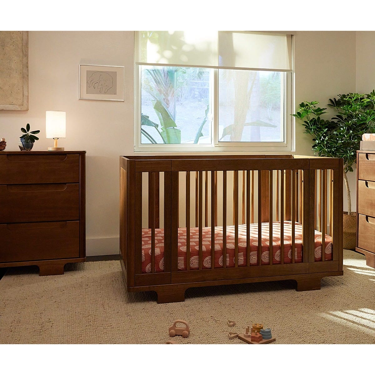 Yuzu 8-in-1 Convertible Crib - Walnut – CLÉMENT
